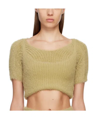 Mm6 Maison Margiela Modular Sweater In Nude