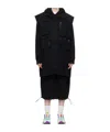 Mm6 Maison Margiela Multi-pocket Zipper Vest In Black
