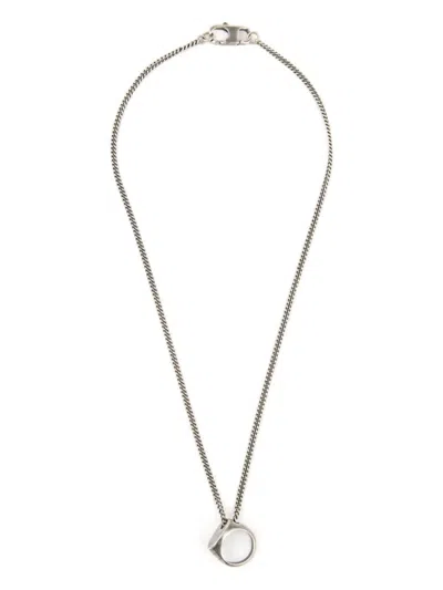 Mm6 Maison Margiela Necklace By Mm6 In Metallic