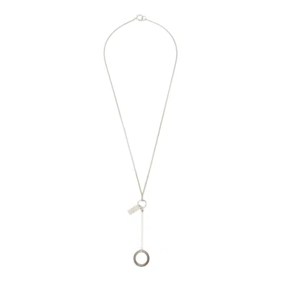 Mm6 Maison Margiela Necklace In Metallic