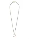 Mm6 Maison Margiela Necklace With Ring