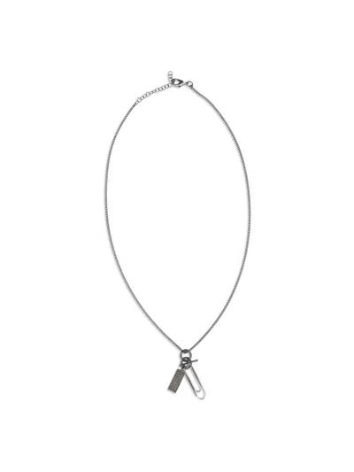 Mm6 Maison Margiela Necklaces In Silver