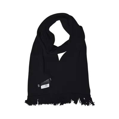 Mm6 Maison Margiela Scarfs In Black