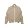 Mm6 Maison Margiela Distressed Wool Cardigan Sweaters And Cardigans Beige In Neutral