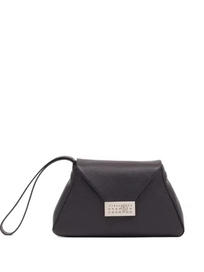 Mm6 Maison Margiela New Numeric Clutch Bag In Black