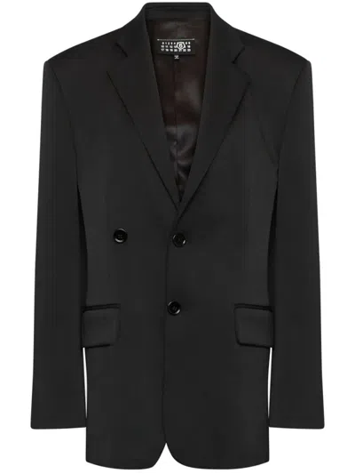 Mm6 Maison Margiela Notched-lapel Blazer