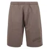 Mm6 Maison Margiela Number Motif Distressed Shorts