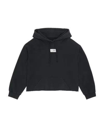 MM6 MAISON MARGIELA MM6 MAISON MARGIELA DROP SHOULDER HOODIE