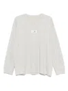 Mm6 Maison Margiela T-shirt Mit Nummern-applikation In White