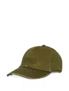 Mm6 Maison Margiela Numbers-embroidered Cap In Green