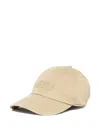 Mm6 Maison Margiela Numbers Embroidered Cap In Neutral