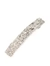 Mm6 Maison Margiela Numbers-engraved Hairclip In Silver