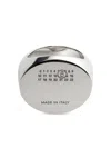 Mm6 Maison Margiela Numbers-engraved Signet Ring In Metallic