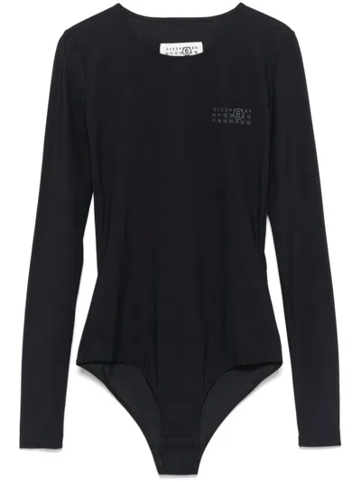 MM6 MAISON MARGIELA NUMBERS-MOTIF BODYSUIT