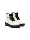 Mm6 Maison Margiela Numbers-motif Boots In White