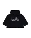 Mm6 Maison Margiela Hoodie Mit Nummern-motiv In Black
