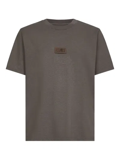 MM6 MAISON MARGIELA NUMBERS-MOTIF COTTON T-SHIRT