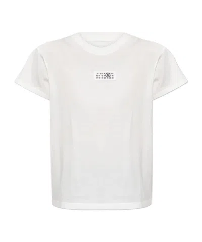 MM6 MAISON MARGIELA MM6 MAISON MARGIELA LOGO PATCH CREW NECK T-SHIRT