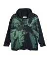 Mm6 Maison Margiela Numbers-motif Hoodie In Black