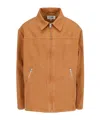 Mm6 Maison Margiela Cotton Canvas Jacket In Multi