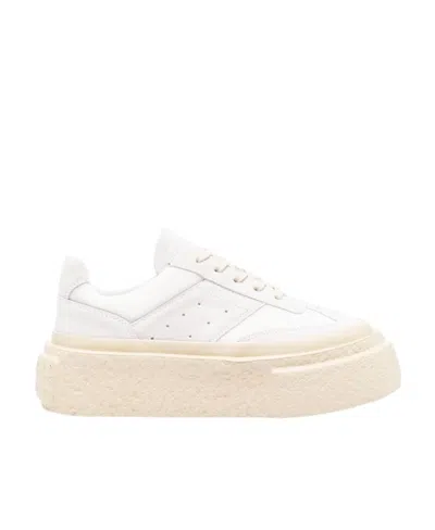 MM6 MAISON MARGIELA MM6 MAISON MARGIELA NUMBERS-MOTIF ROUND TOE SNEAKERS