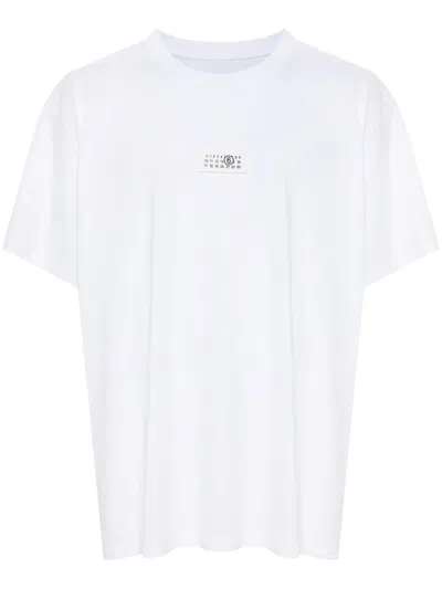 MM6 MAISON MARGIELA NUMBERS MOTIF-PATCH COTTON T-SHIRT