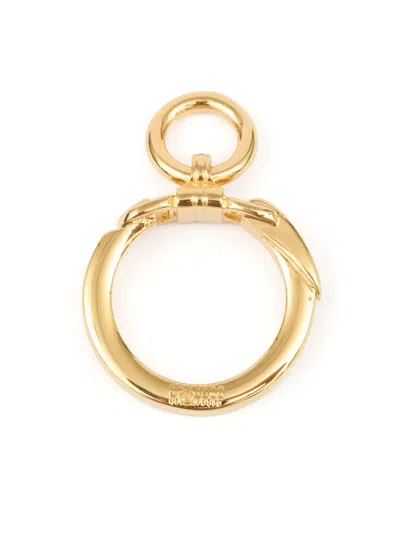 Mm6 Maison Margiela Numbers-motif Ring In Gold