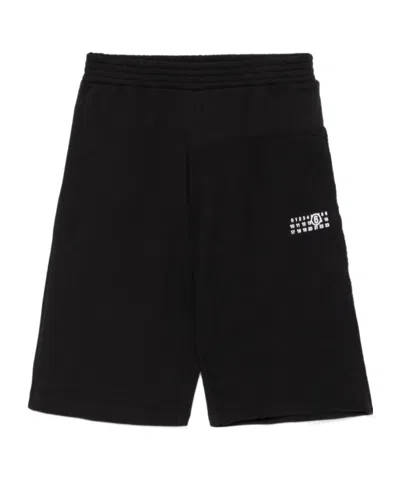 MM6 MAISON MARGIELA MM6 MAISON MARGIELA KIDS ELASTIC WAIST FLEECE SHORTS
