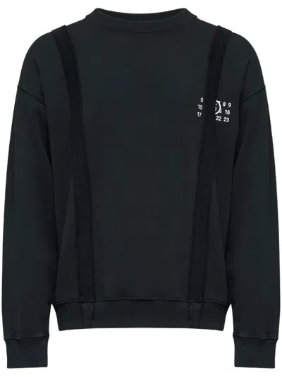 MM6 MAISON MARGIELA NUMBERS-MOTIF SWEATSHIRT