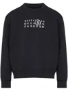 Mm6 Maison Margiela Sweatshirt Numeric Black In Cotton