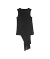 Mm6 Maison Margiela Numbers-motif Tank Top In Black
