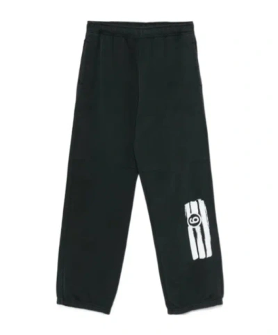 MM6 MAISON MARGIELA NUMBERS-MOTIF TRACK PANTS