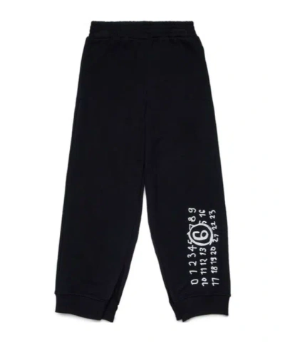 MM6 MAISON MARGIELA NUMBERS-MOTIF TRACK PANTS