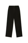 MM6 MAISON MARGIELA NUMBERS-MOTIF WIDE-LEG TROUSERS