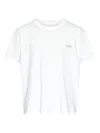 Mm6 Maison Margiela Mm6 By Maison Margiela Cotton Jersey Printed T-shirt With Crewneck In White