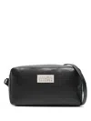 Mm6 Maison Margiela Numbers-plaque Cross Body Bag In Black