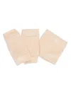 Mm6 Maison Margiela Numbers-print Accessory Set In Pink