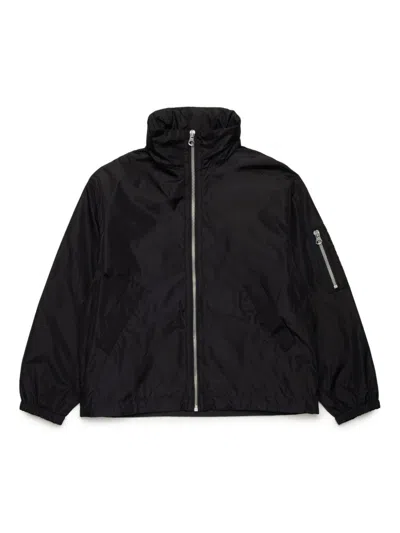 Mm6 Maison Margiela Kids' Numbers-print Bomber Jacket In Black