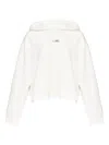 Mm6 Maison Margiela Numbers-print Hoodie In White