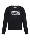 Mm6 Maison Margiela Numbers-print Sweater In 黑色