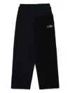 Mm6 Maison Margiela Numbers-print Trousers In Black
