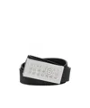 Mm6 Maison Margiela Numeric Belt In Black