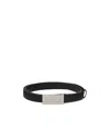 Mm6 Maison Margiela Numeric Belt In Black