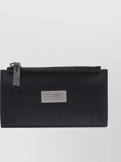 Mm6 Maison Margiela Numeric Bifold Wallet And Cardholders In Black