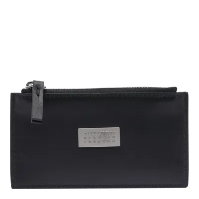 Mm6 Maison Margiela Numeric Bifold Wallet In Black