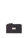 Mm6 Maison Margiela Numeric Bifold Wallet In Schwarz