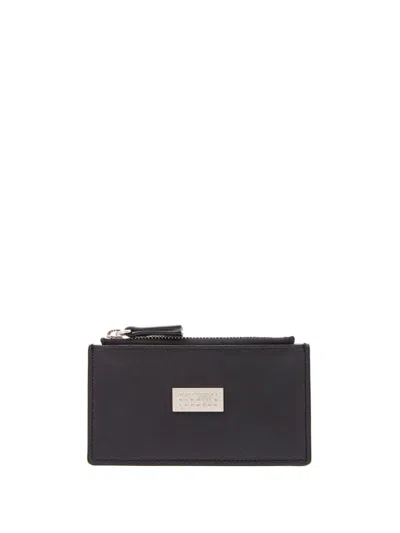 Mm6 Maison Margiela Numeric Bifold Wallet In Nero