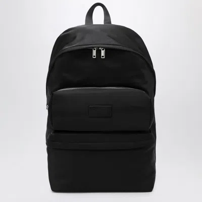 Mm6 Maison Margiela Numeric Black Nylon Backpack