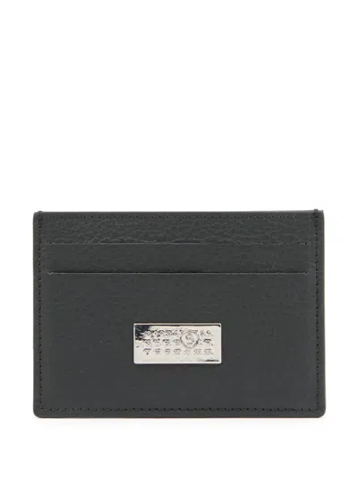 Mm6 Maison Margiela Numeric Card Holder In Black