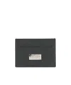 Mm6 Maison Margiela Numeric Card Holder In Black